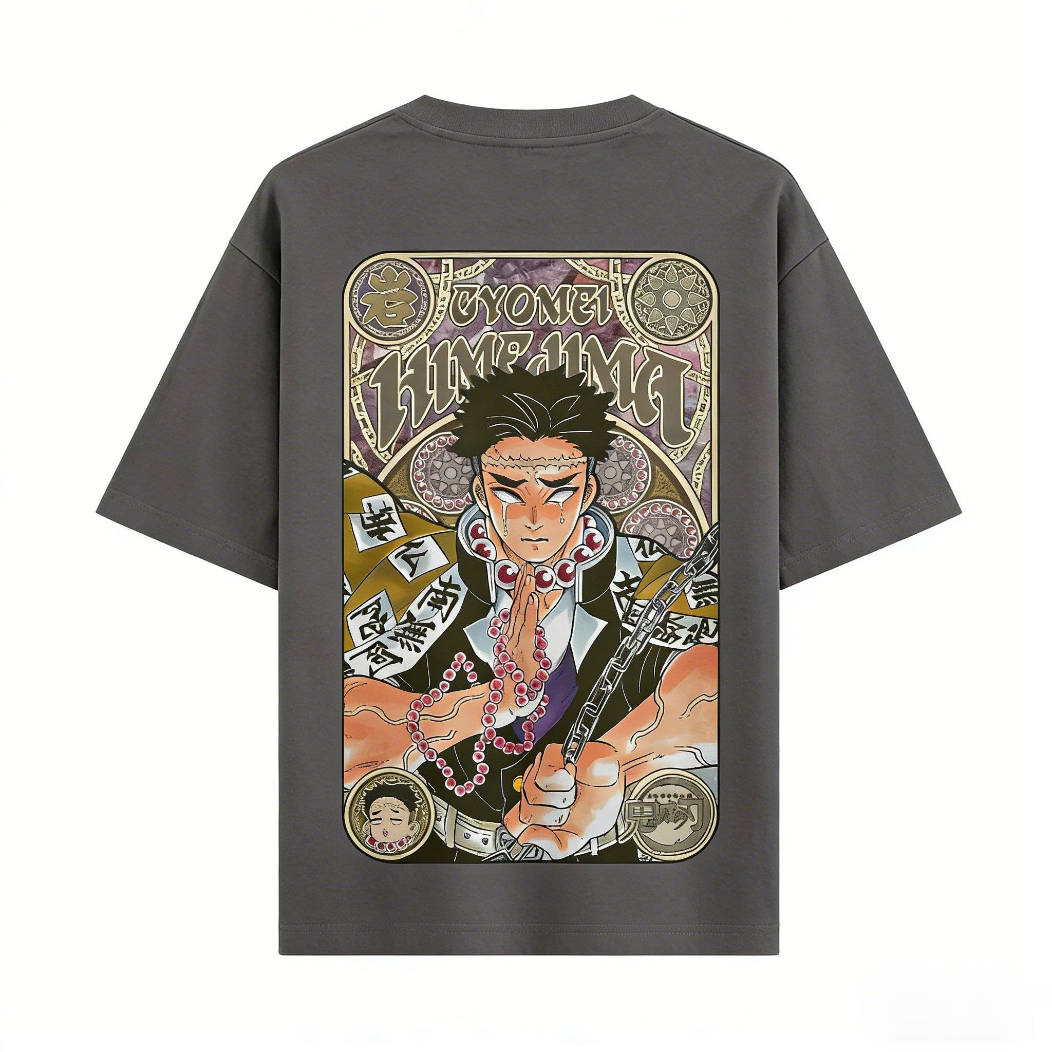 Anime Merchandise Store Japan - Nuova T-shirt Grafica Anime Demon Slayer