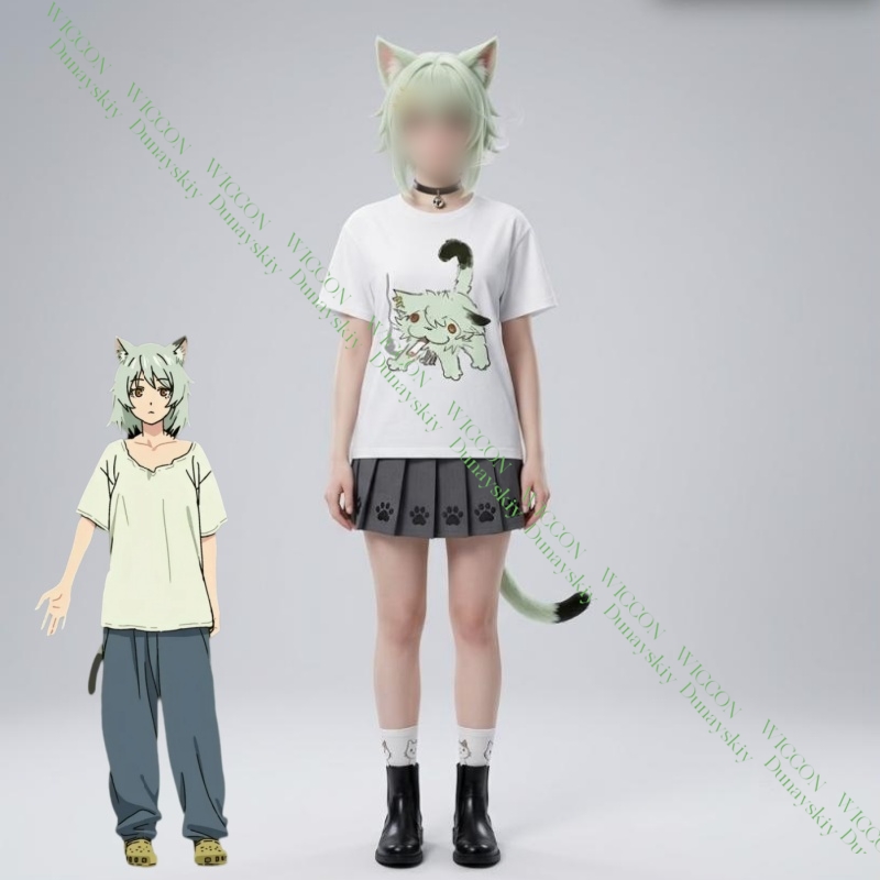 Anime Merchandise T-Shirts - T-shirt in cotone a maniche corte