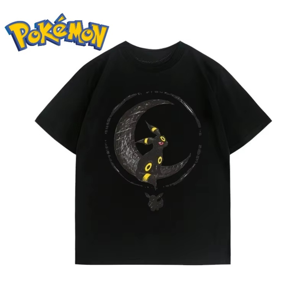 Anime Merchandise Store Japan - Estate Nuovo Pokémon Cartoon Umbreon T-shirt