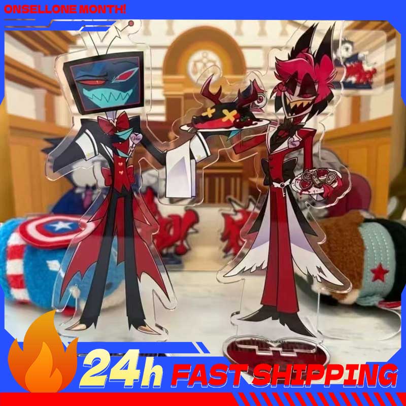 Anime Character Merchandise - 2 pezzi Hazbin Anime Periferiche Alastor
