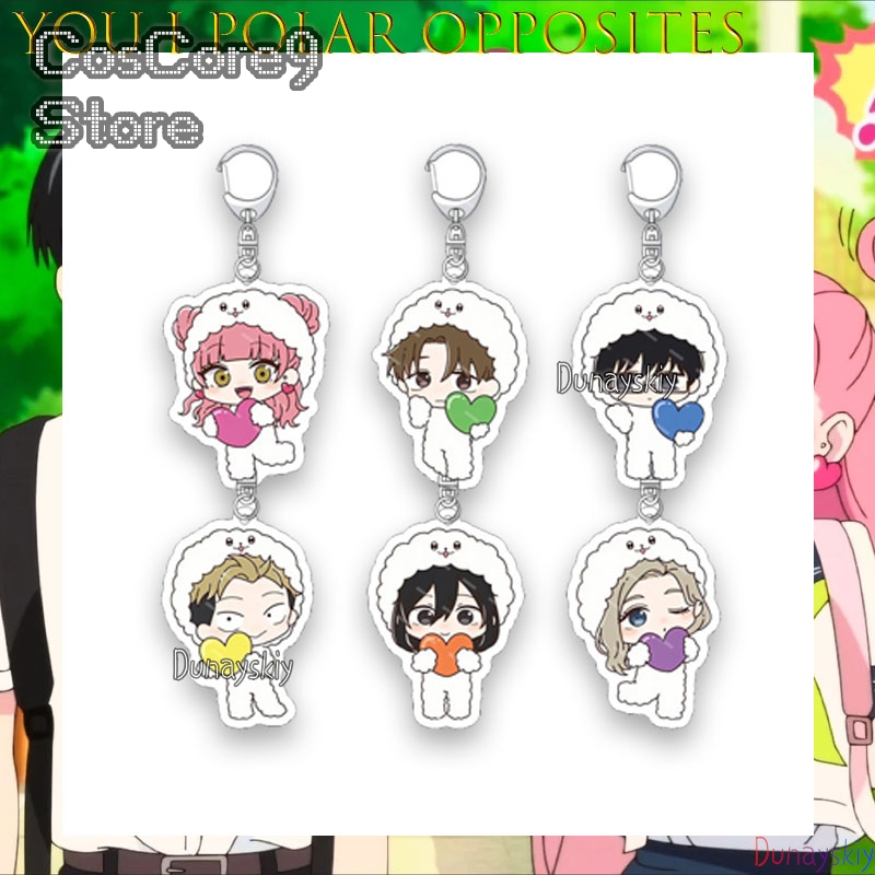 Anime Merchandise Women - Portachiavi in acrilico The Opposite Of