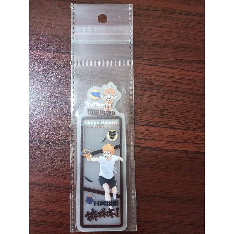 Anime Merchandise Haikyuu - Haikyuu!! Segnalibro Trasparente in Acrilico Hinata