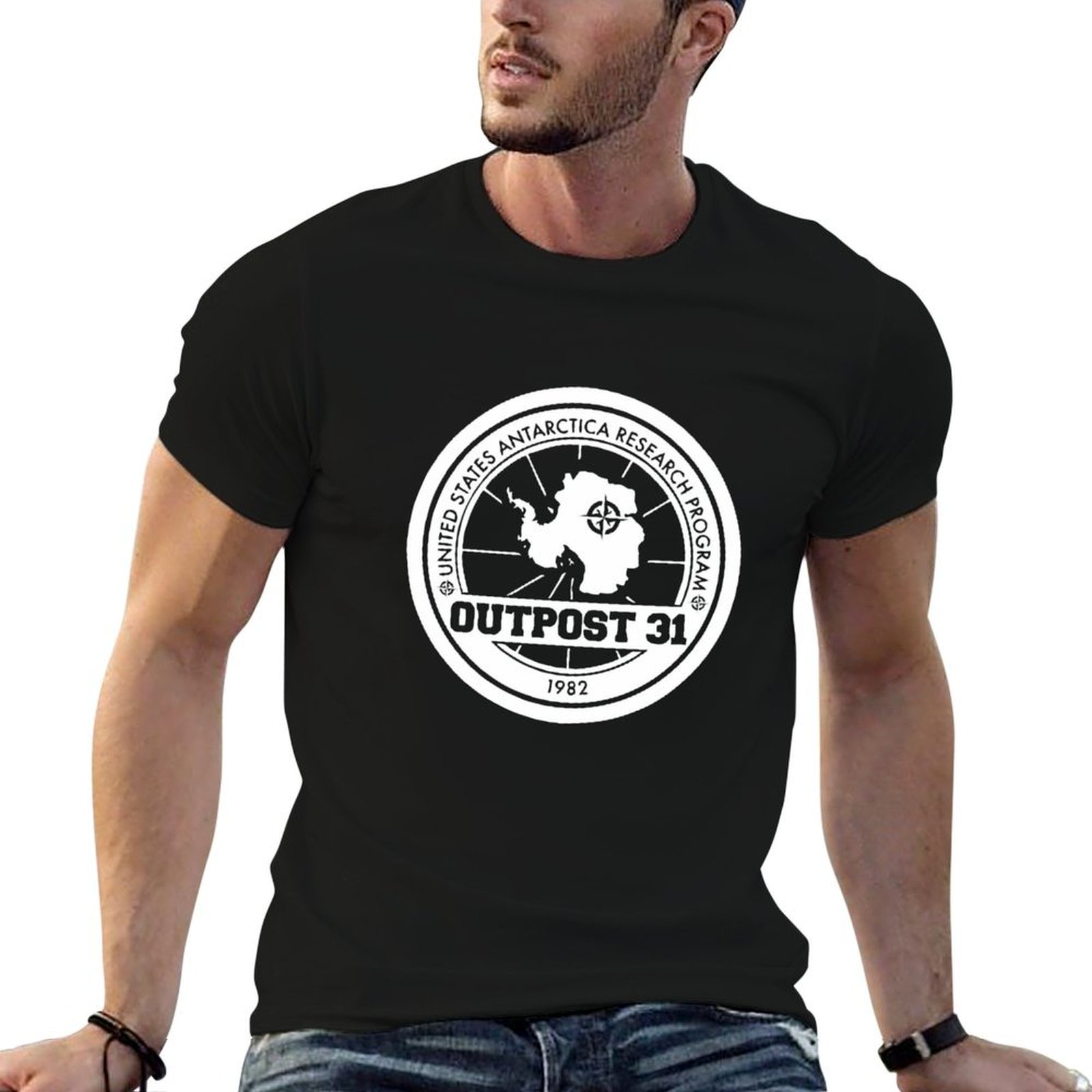 Anime Merchandise T-Shirts - Outpost 31 Logo MERCHANDISE T-shirt da