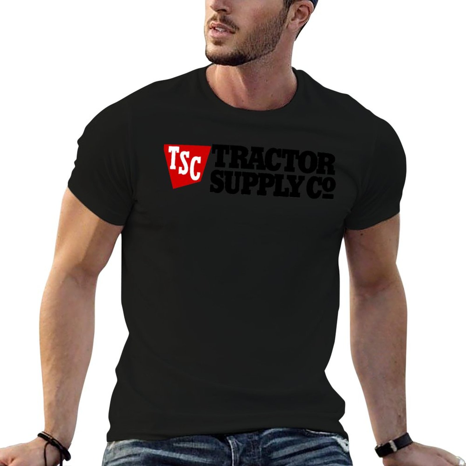 Anime Merchandise T-Shirts - T-shirt con logo Tractor Supply TSC,