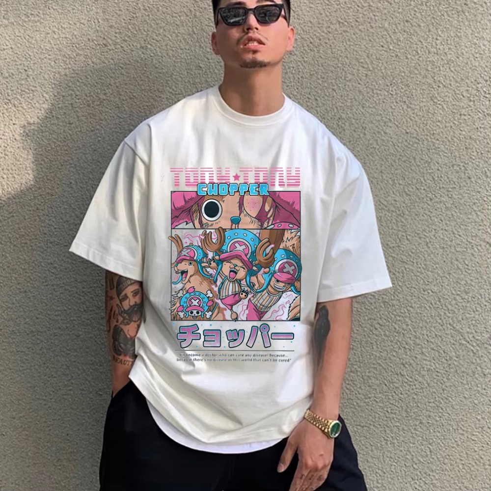 Anime Merchandise Store Japan - T-shirt da uomo Anime One Peice
