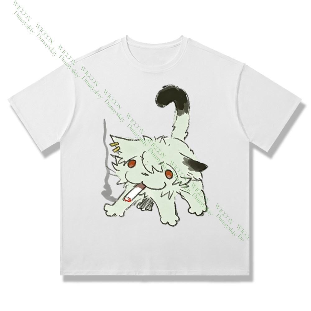 T-shirt in cotone a maniche co - Anime Merchandise T-Shirts recensione e prezzo