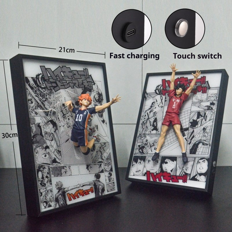Haikyuu!! Quadro Luminoso 3D 2 - Anime Merchandise Haikyuu recensione e prezzo