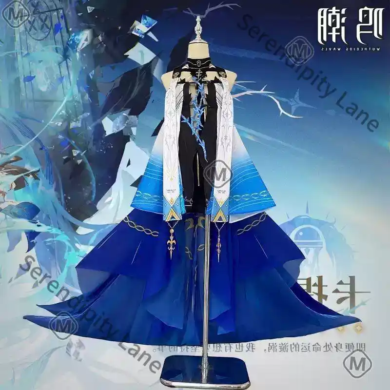 Costume Cosplay Wuthering Wave - Anime Merchandise Women recensione e prezzo