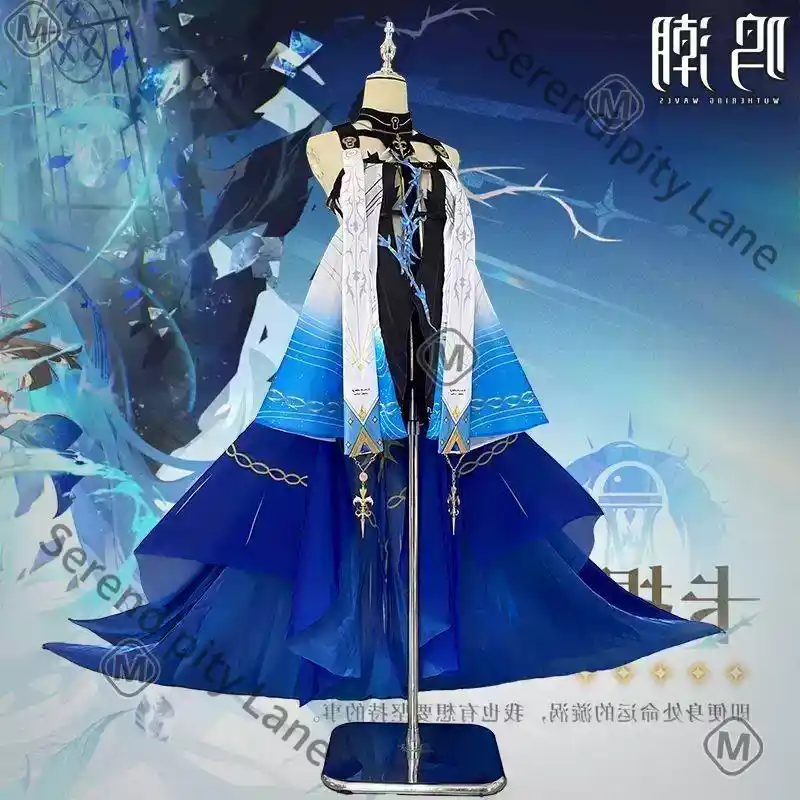 Costume Cosplay Wuthering Wave - Anime Merchandise Women recensione e prezzo
