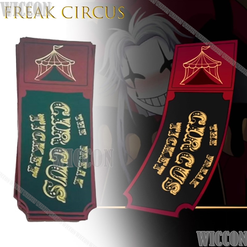 Freak Circus Ticket Card Rosso - Anime Merchandise Women recensione e prezzo